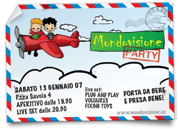 Invito Mondovisione Party